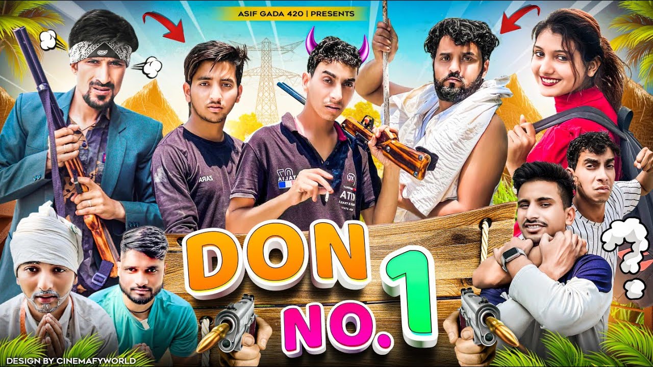 Don No.1 | डॉन | Asif gada 420 | Titla 420 | Comedy Video| 420