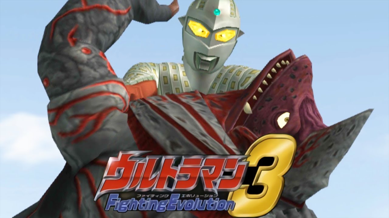 [PS2] Ultraman Fighting Evolution 3 - Delusion Ultraseven vs Golza (1080p 60FPS)
