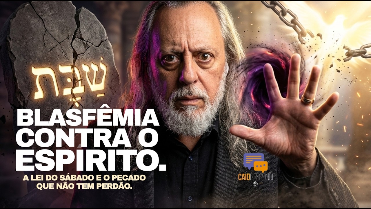 #CAIOFABIORESPONDE 5 - BLASFÊMIA CONTRA O ESPÍRITO! - A lei do sábado e o pecado que não tem perdão.