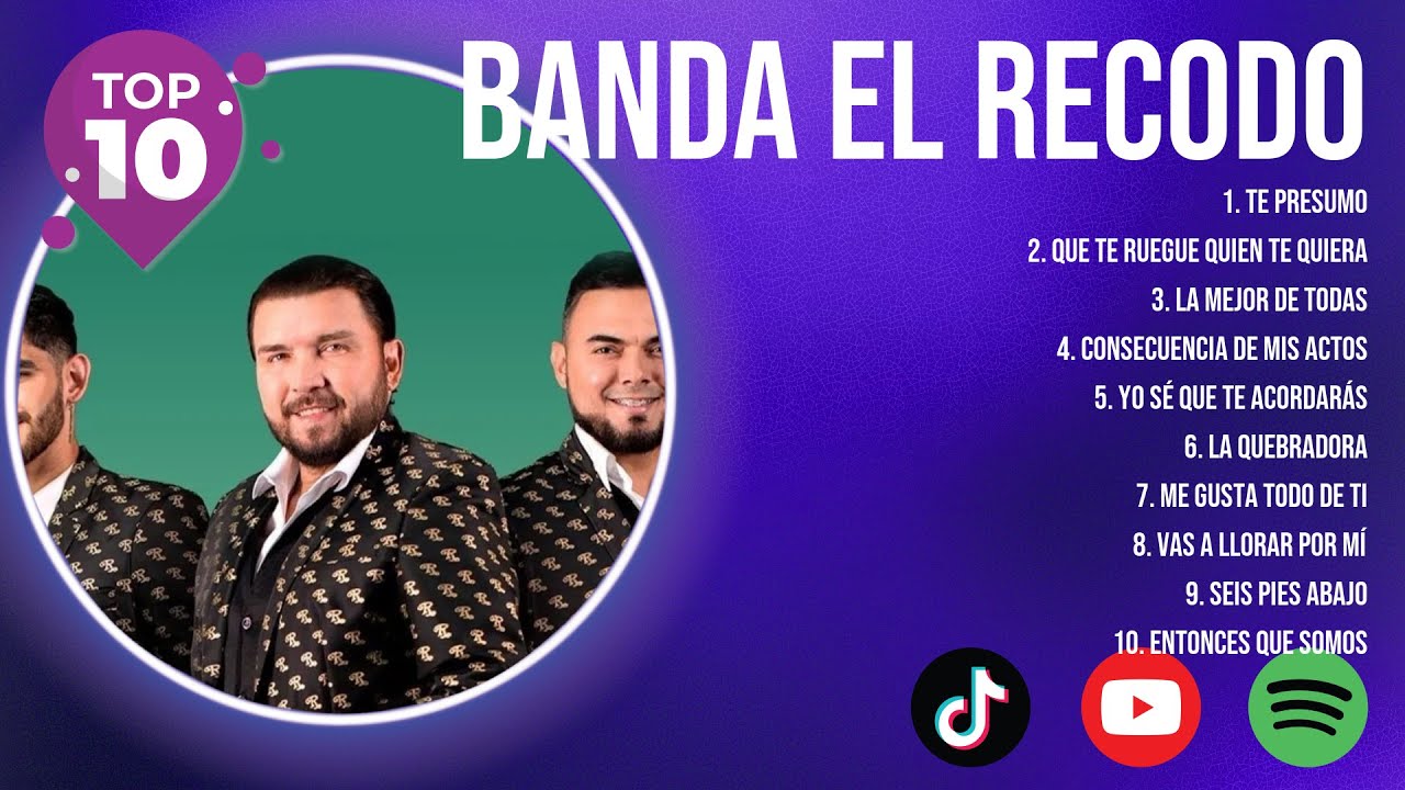 Banda El Recodo Latin Songs 2024 - Top 10 Best Songs - Greatest Hits - Full Album
