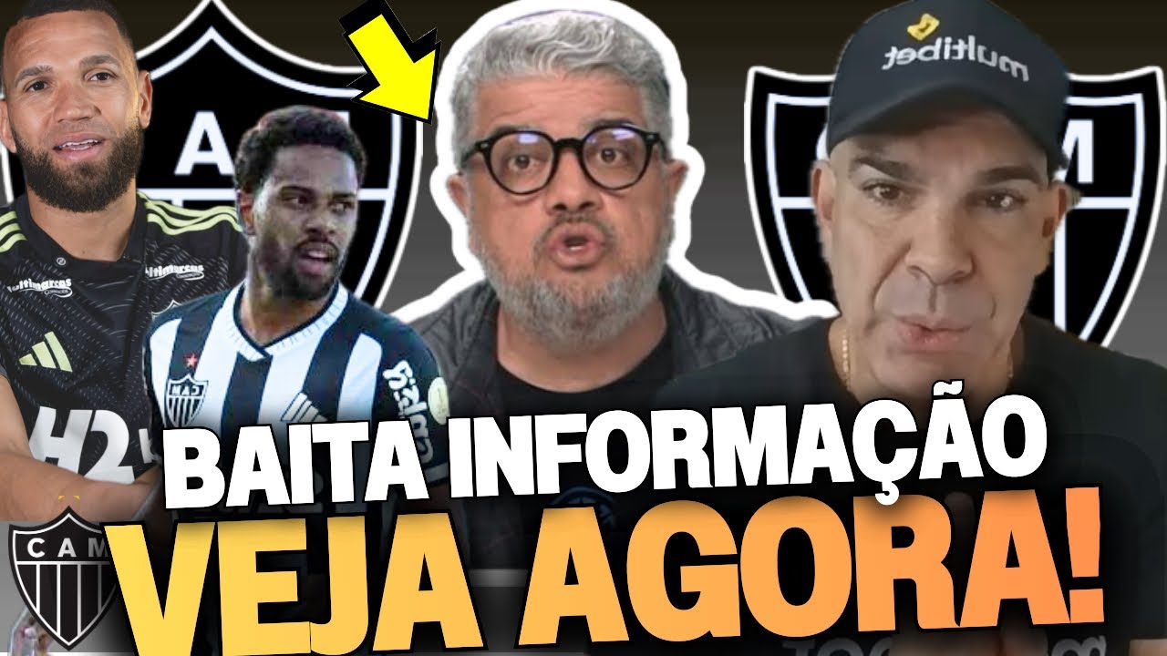 ⚫️ATLÉTICO AGORA! TV BAND MINAS GALO | ABRIU O JOGO | HG, BRENO GALANTE TRAZ INFORMAÇÕES IMPORTANTES