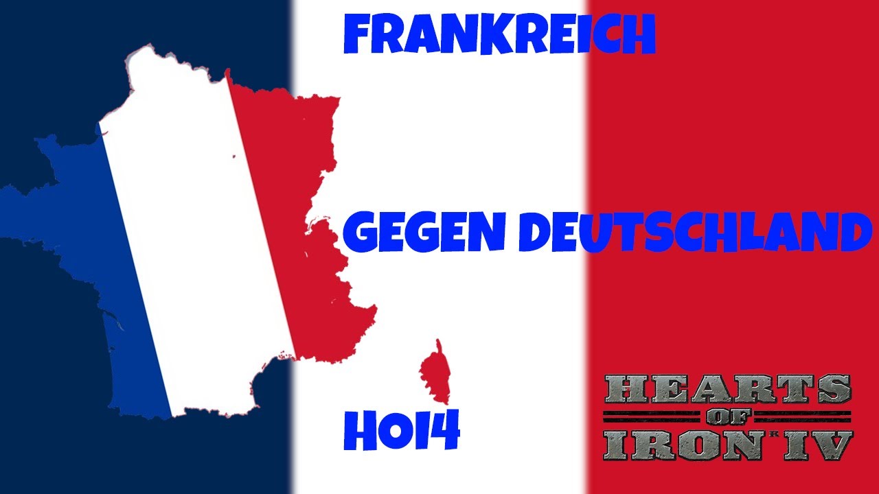 Schaffe ich es als Frankreich Deutschland alleine zu stoppen | Hoi4