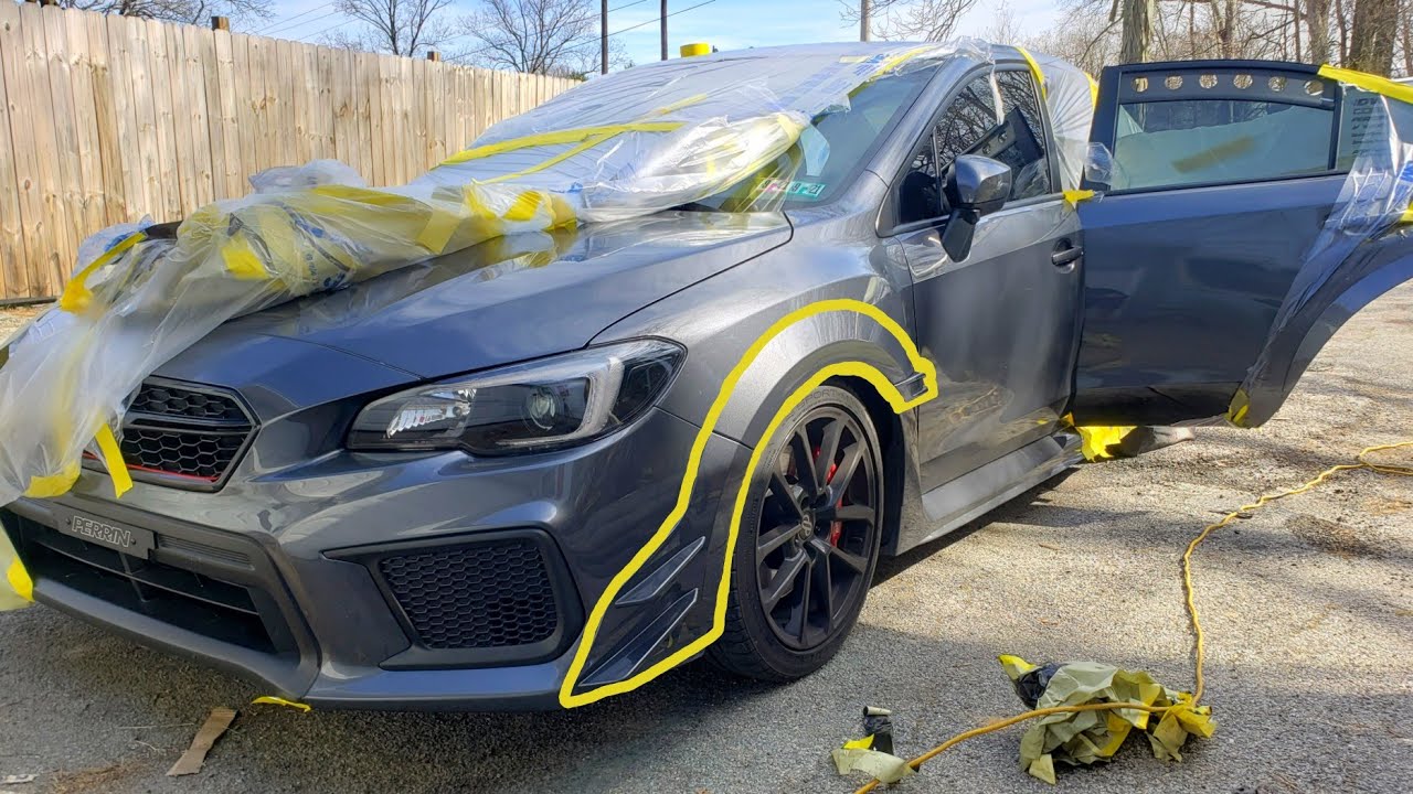 Painting S209 Flares On My WRX
