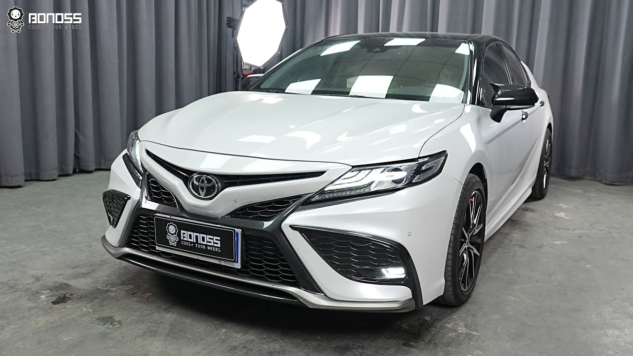 BONOSS فواصل عجلات مصنوعة بالطرق النشط المبرد لتويوتا كامري 2021: 15 ملم أمامي / 20 ملم خلفي