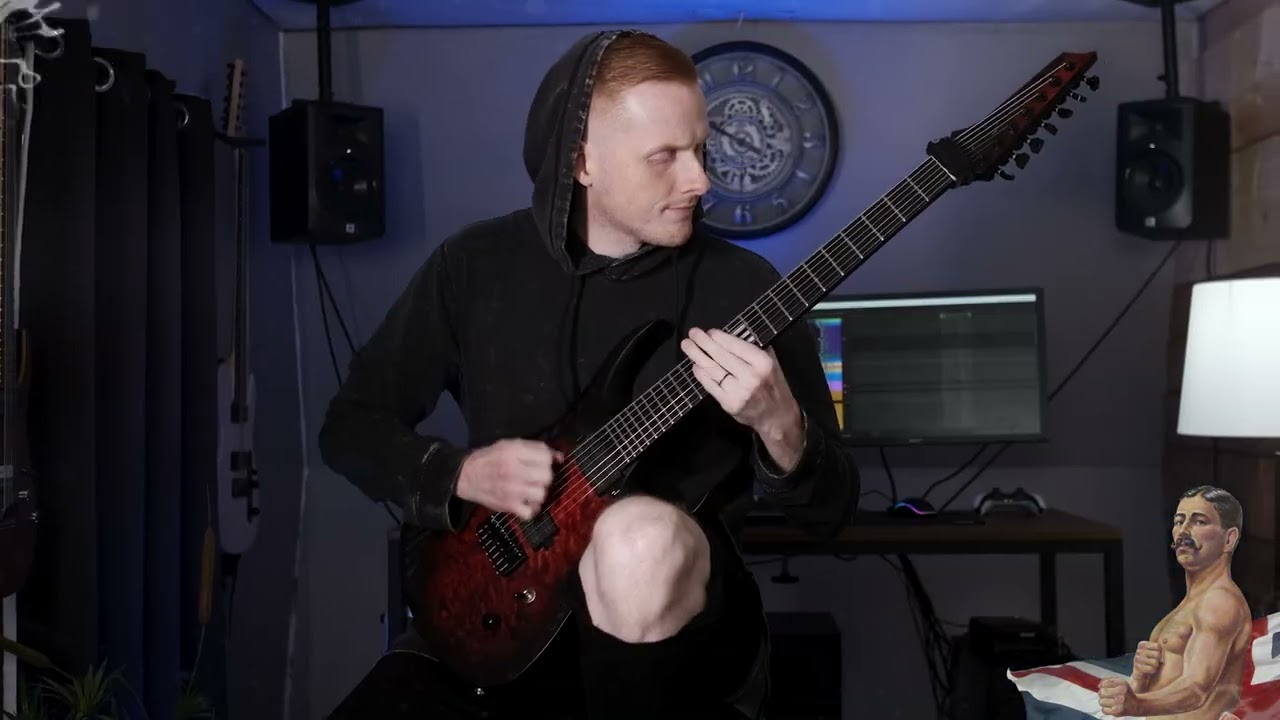 Columbus Conley III demonstrates the Bare Knuckle Pickups Black Hawk humbuckers.
