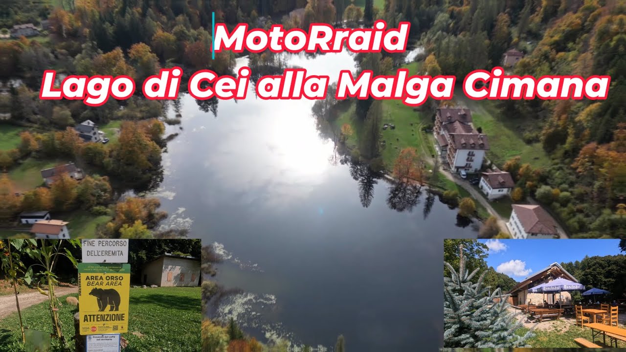KTM 790 ADV MotoRraid Lago di Cei alla Malga Cimana 4K