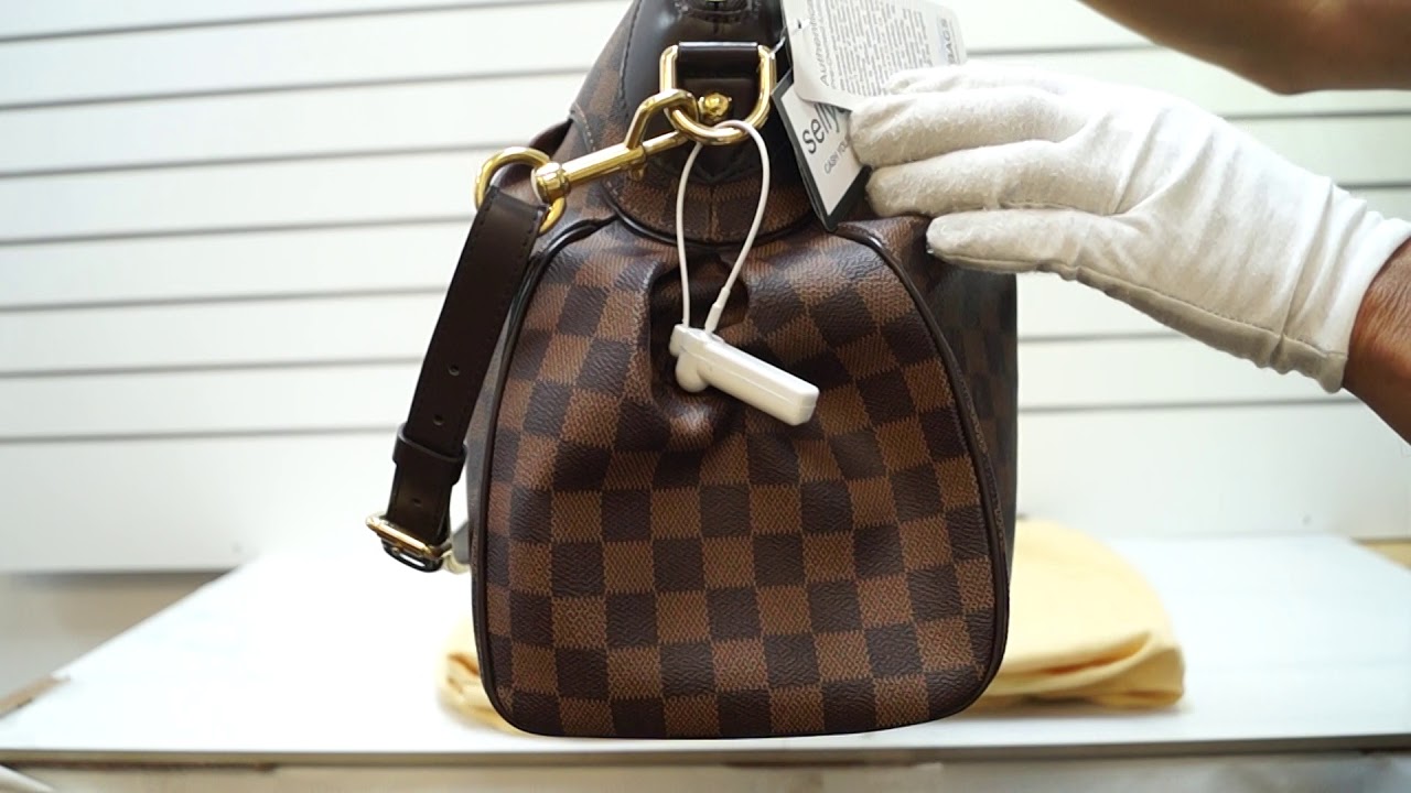 LOUIS VUITTON Trevi GM Damier Ebene 2way Shoulder Handbag REVIEW |PRE-OWNED