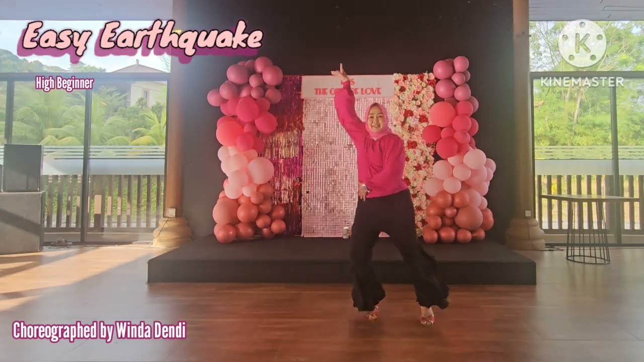 Line Dance Easy Earthquake  music: Earthquake by Jisoo