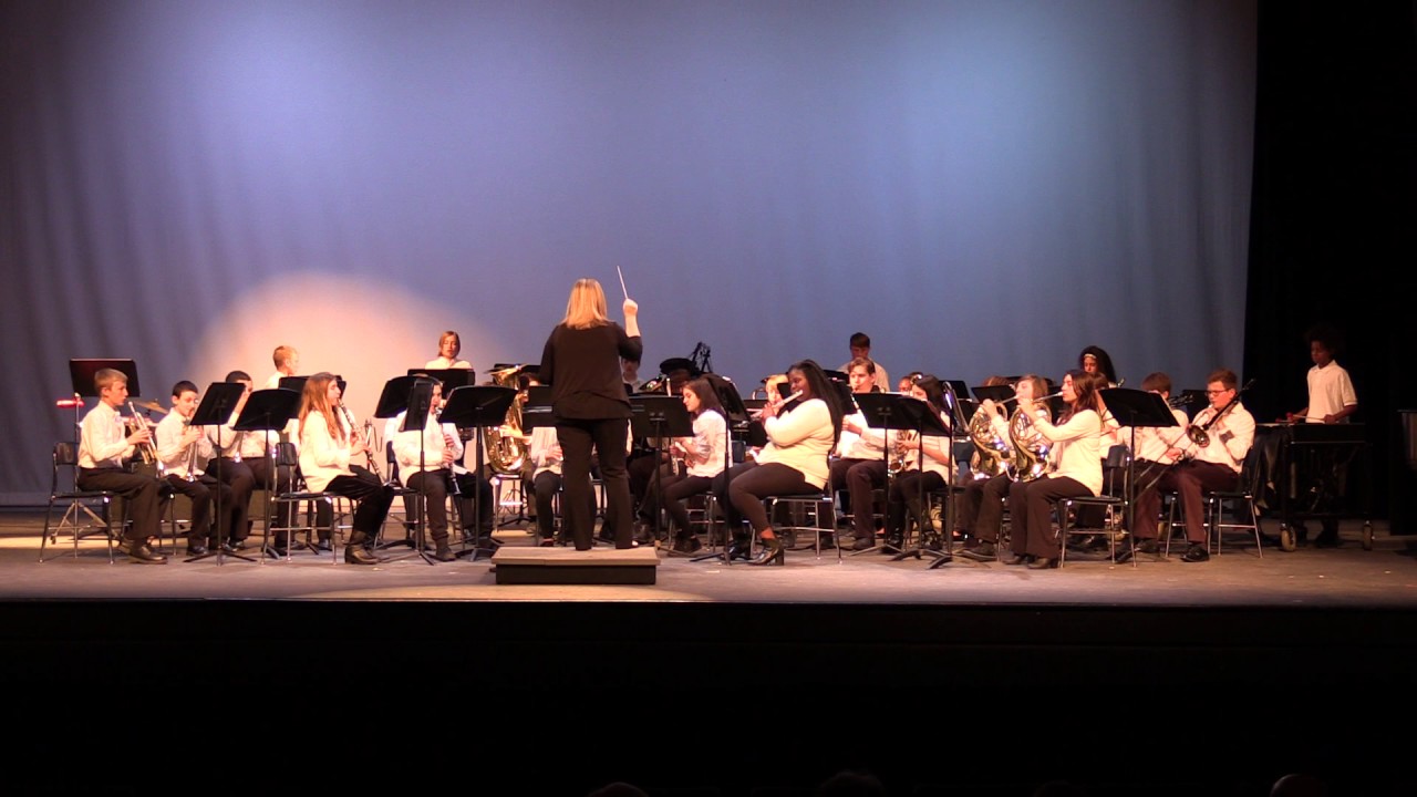2017 Spring Concert DMS Cadet Alpha Squadron