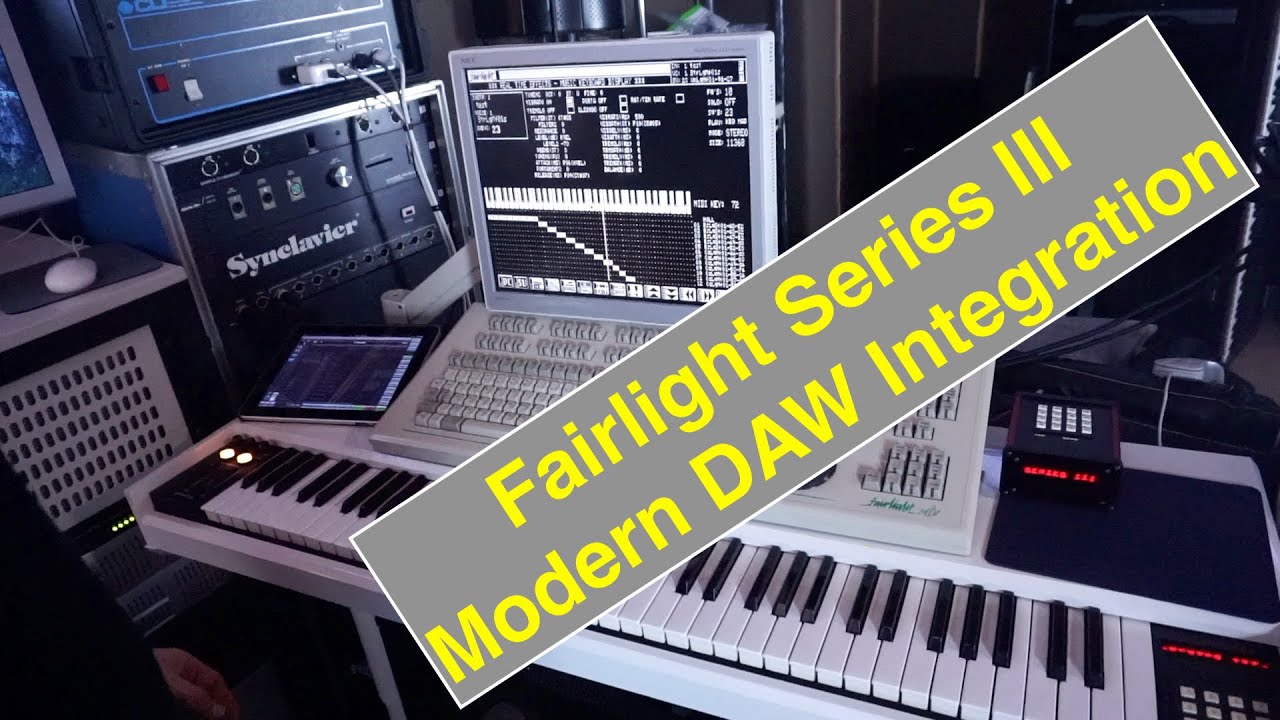 Fairlight story #03: Modern DAW integration