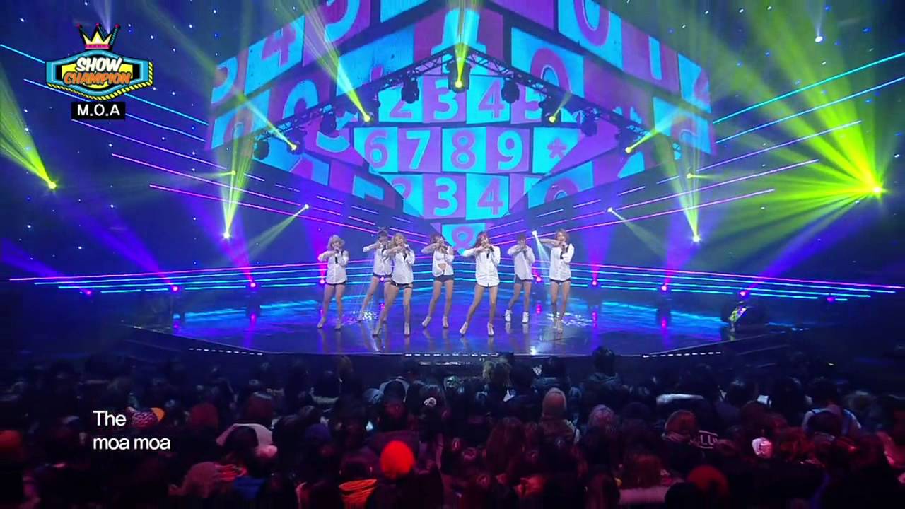 M.O.A(with Hong-man Choi & Seung-ok) - I'll Call Ya, 모아(with 최홍만&유승옥) - 전화할게, Show Champion 20140305