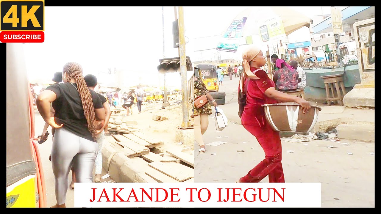 🇳🇬🚶&zwj;♂️JAKANDE TO IJEGUN  LAGOS NIGERIA-AFRICA LARGEST CITY