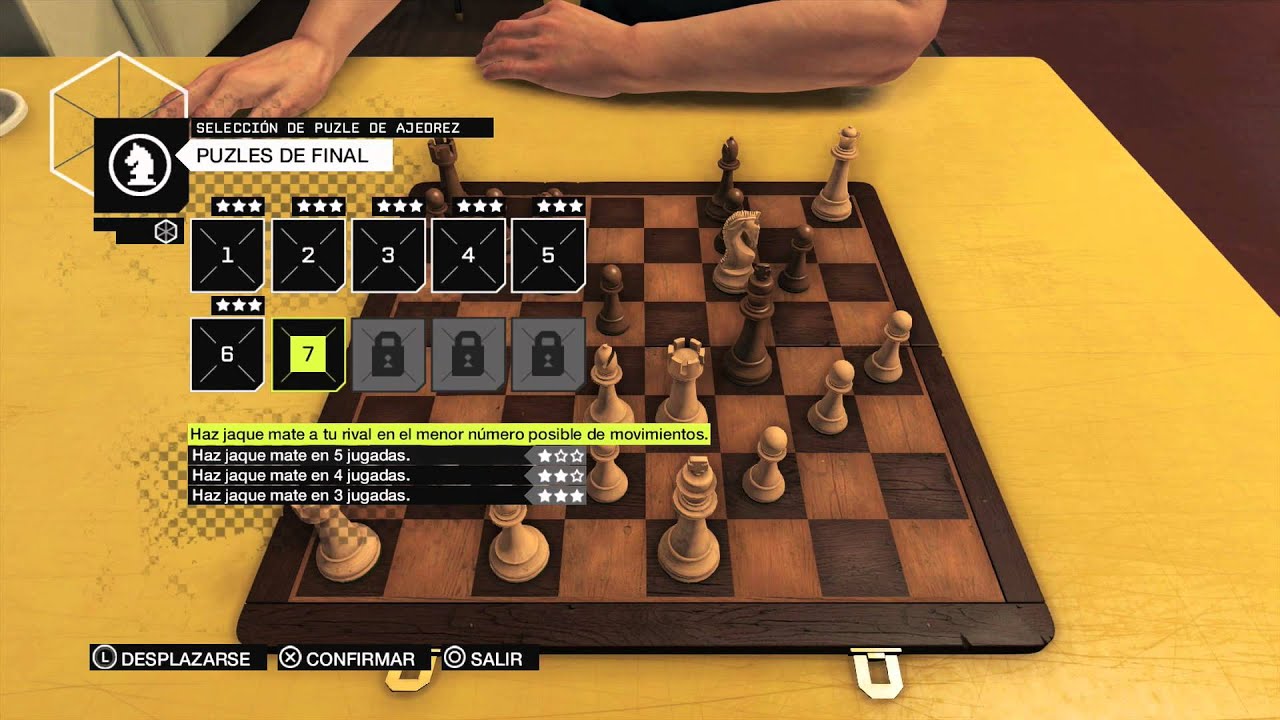 Watch Dogs - Ajedrez - Jugada final/Jaque mate 02 - Mad mile - 3 estrellas
