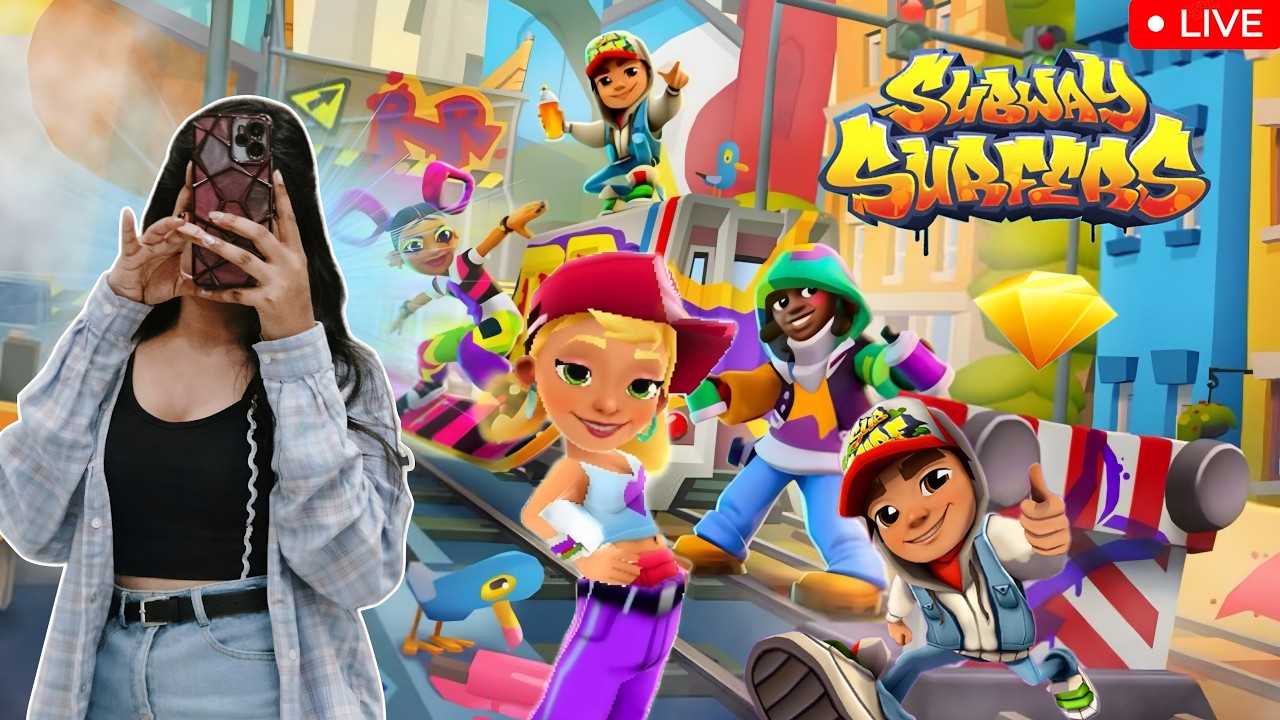🎯Road to 1K Subscribers | Subway Surfers LIVE❤️ #live #subwaysurfers #gaming