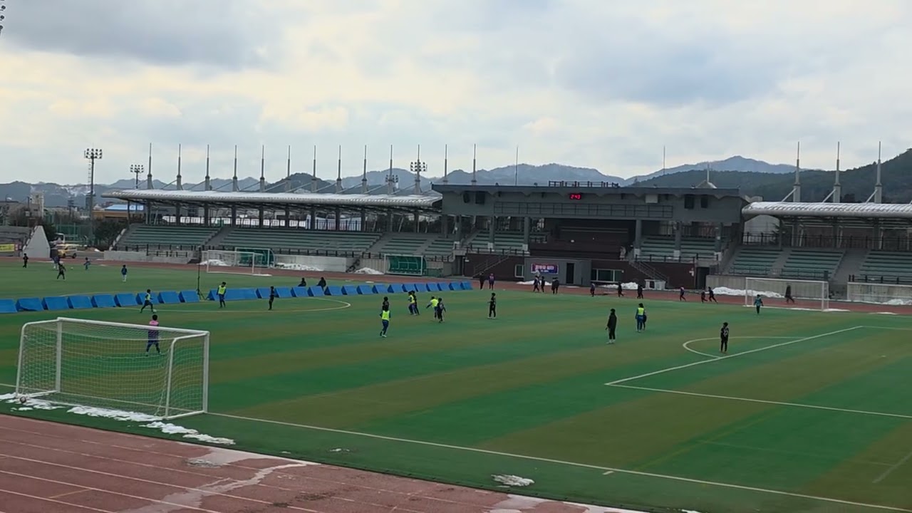 1월12일 u12 화이트 송도fc vs 천안메이저 후반전