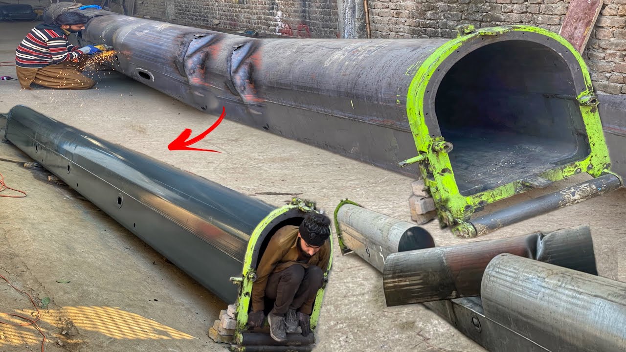 Crane Boom Broken Due to Overweight / Let's See how to Repair it.