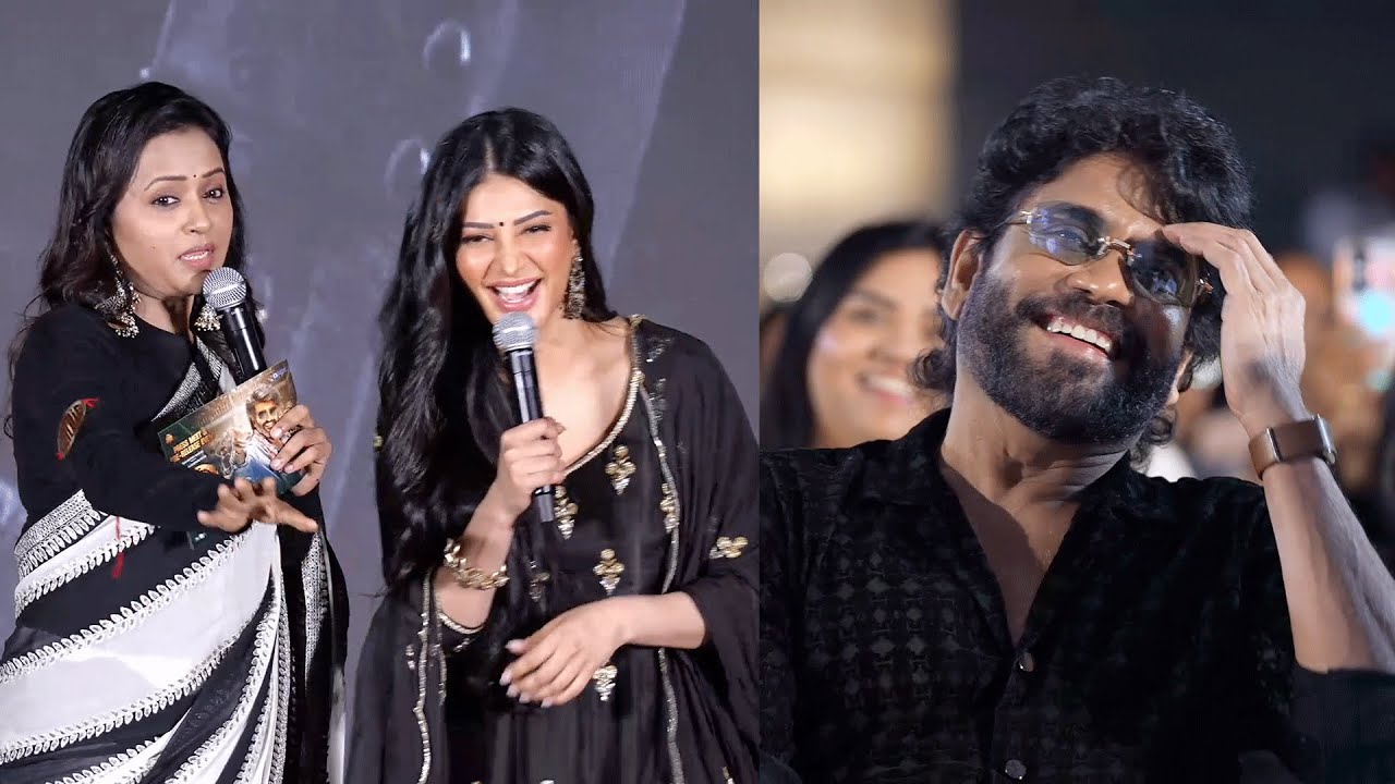 Actress Shruti Haasan Fun Speech @ Coolie Pre Release Event | MS Talkies