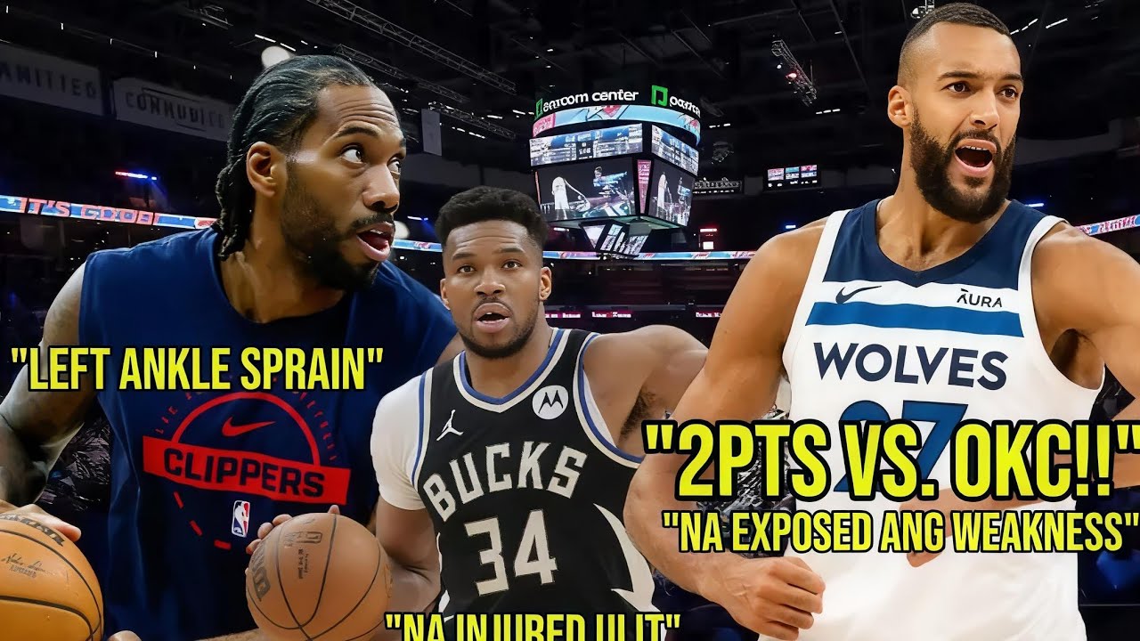 Kawhi Mukha Ilang GAMES ULIT WALA | Giannis Na injured Ulit vs PACERS | Gobert Na exposed ang LARO!