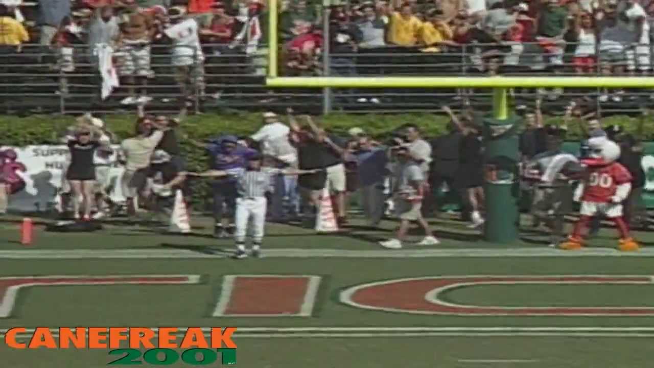 THE GREATEST MIAMI HURRICANE VIDEO OF ALL TIME