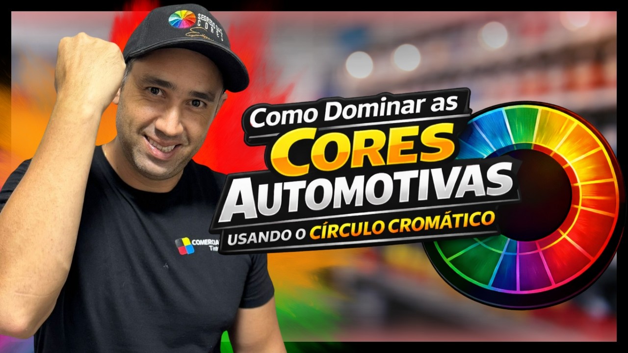 SUPER AULÃO - COMO DOMINAR AS CORES AUTOMOTIVAS USANDO O CÍRCULO CROMÁTICO