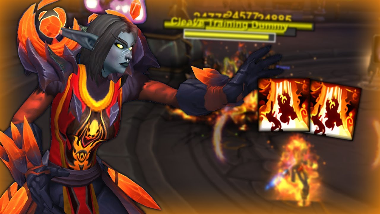 I played Fire Mage into Mehhx (Best WoW Player)