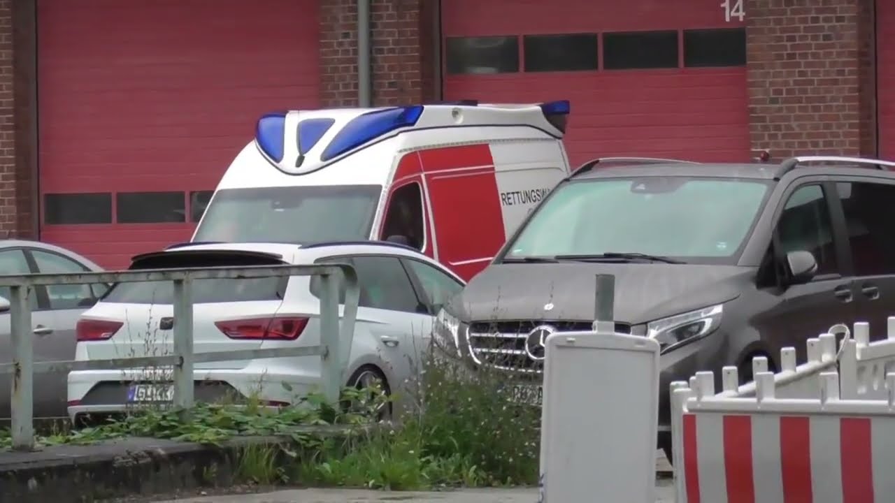 Einsatzfahrten an der Feuerwehr Rostock Wache 1
