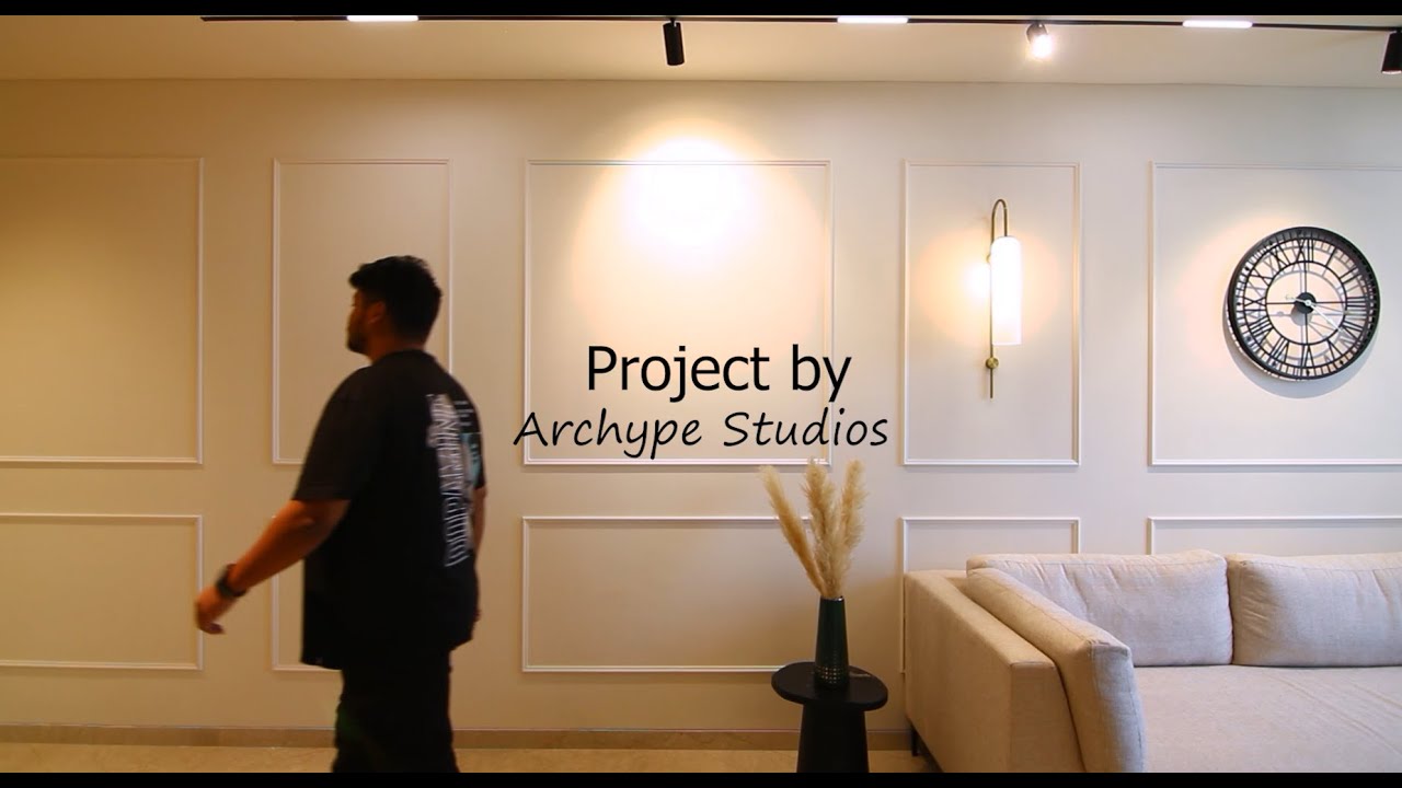 3bhk Interior Design in Oberoi Sky City Borivali East Mumbai | Designed by Archype Studios