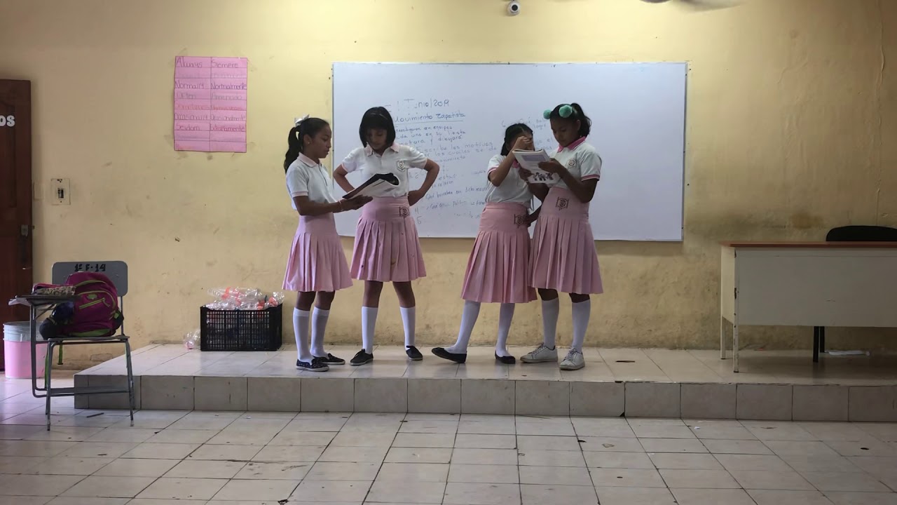 Teatro ESG #6 1BTV volveremos, volveremos, volveremos a empezar