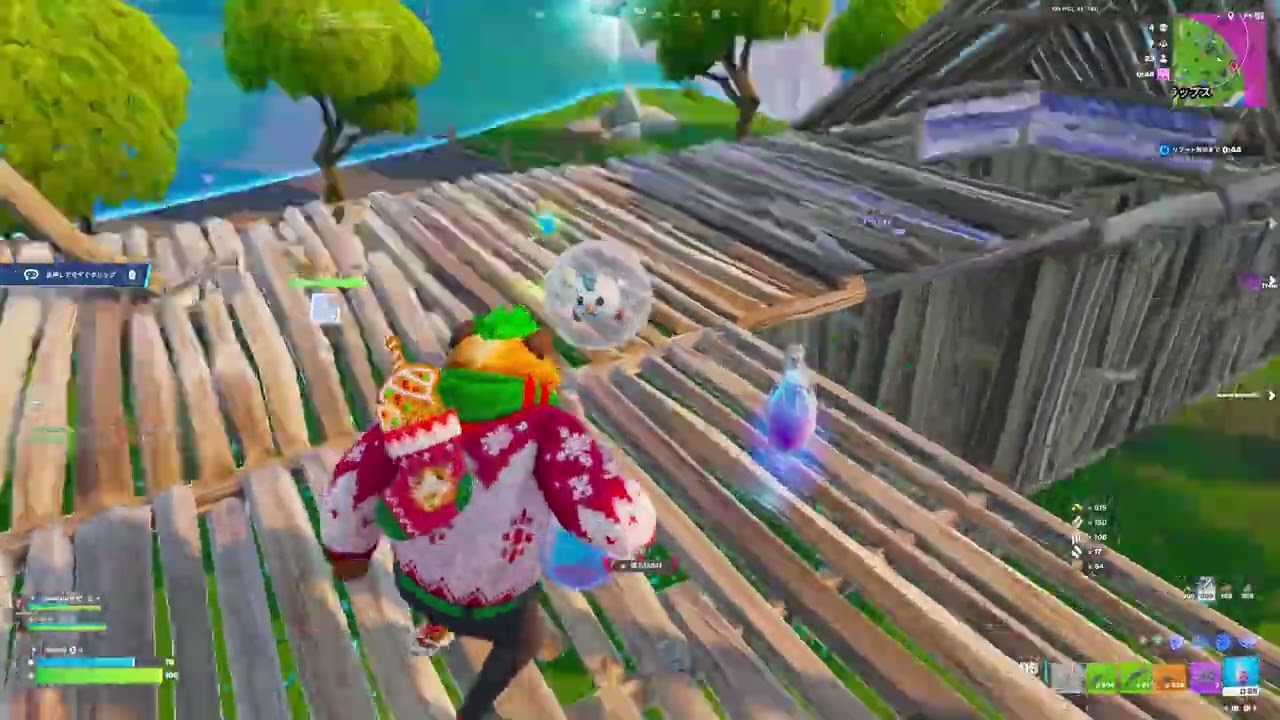Fortnite　らっきー