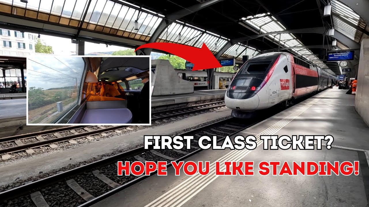 TGV Lyria Zurich в Лионский вокзал Парижа