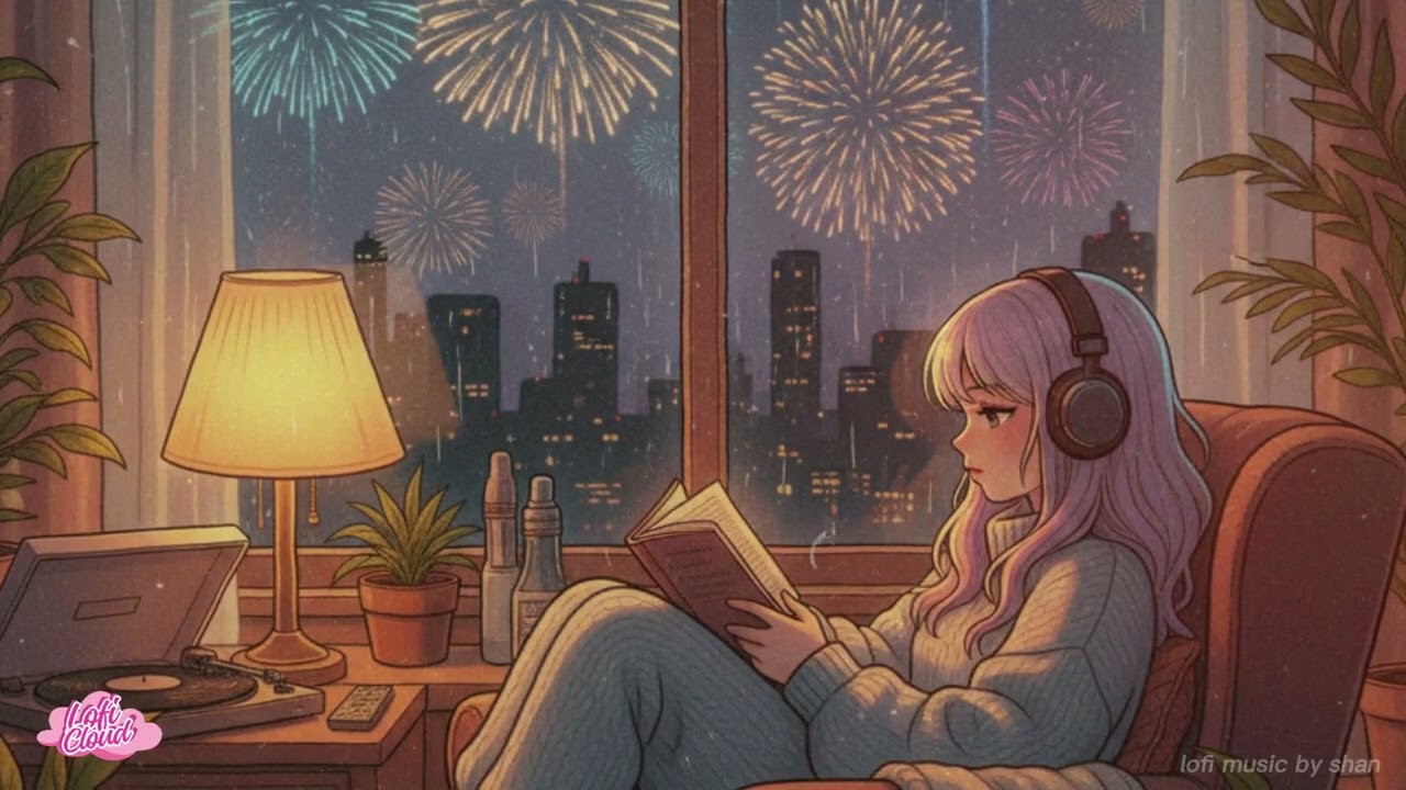 1 HOUR New Year vibe, Peaceful spaces, warm textures, and relaxing lo-fi music