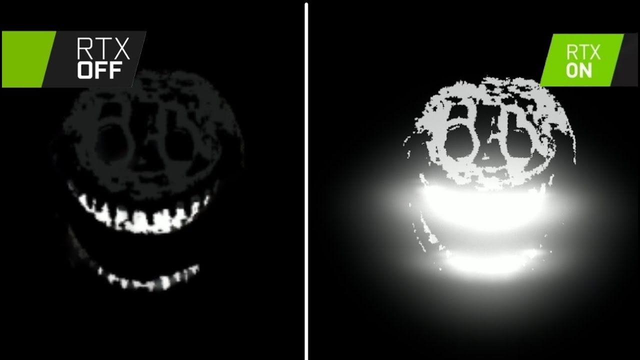 DOORS AMBUSH Jumpscares RTX OFF vs RTX ON