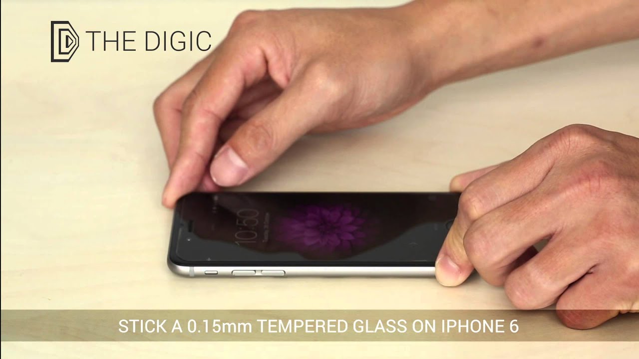 Ultra Thin 0.15mm Tempered Glass Screen Protector for iPhone 6 Smash Test