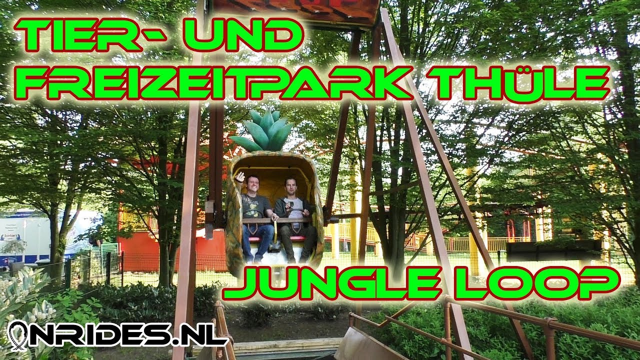 Jungle Loop HD Onride POV Tier- und Freizeitpark Thüle Germany