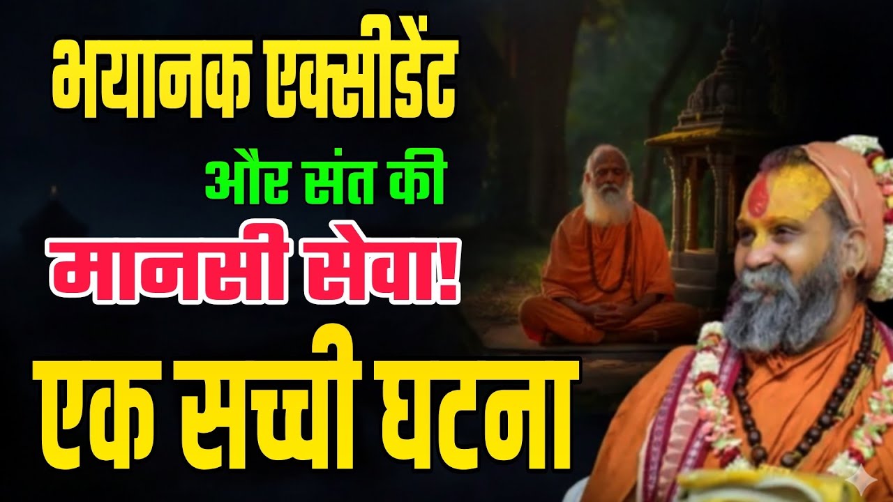 भयानक एक्सीडेंट और संत की मानसी सेवा: एक सच्ची और चमत्कारिक घटना❗राजेंद्रदास जी महाराज❗निरंतर जप❗
