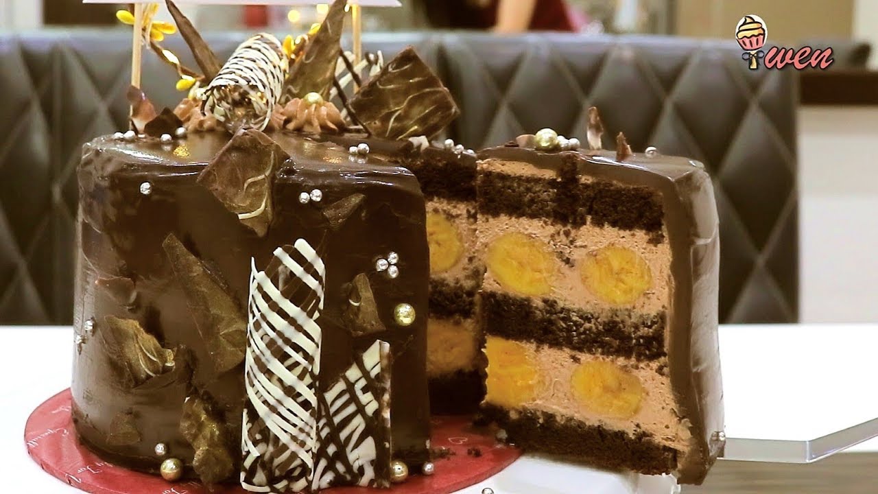 巧克力香蕉蛋糕食谱How to Make Chocolate Banana Cake inspired by Secret Recipe