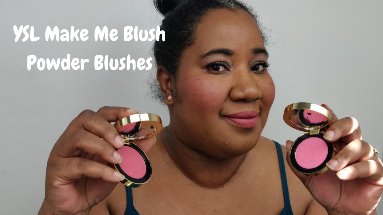 YSL Make Me Blush Powder Blushes {Pink Voltage + Berry Bang}