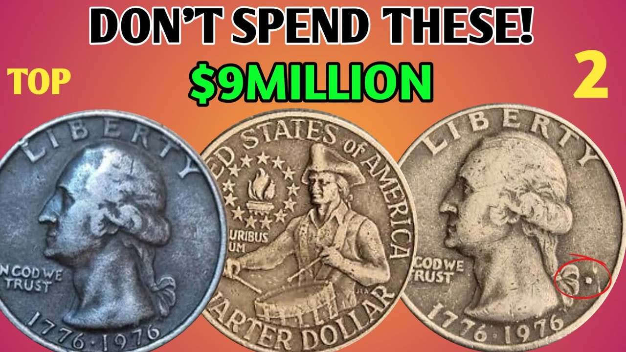 TOP Bicentennial Quarters Worth BIG MONEY 💰 1976-D & No Mint Mark
