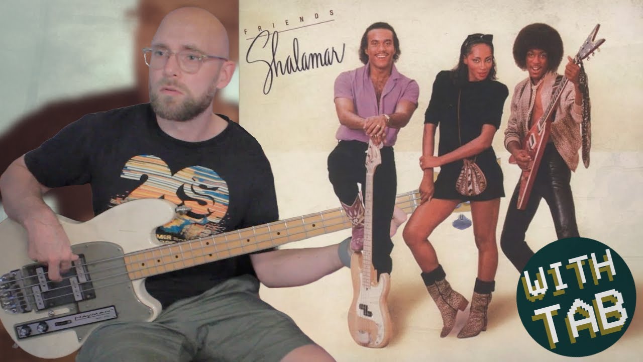 Shalamar - 'Friends' bass playalong