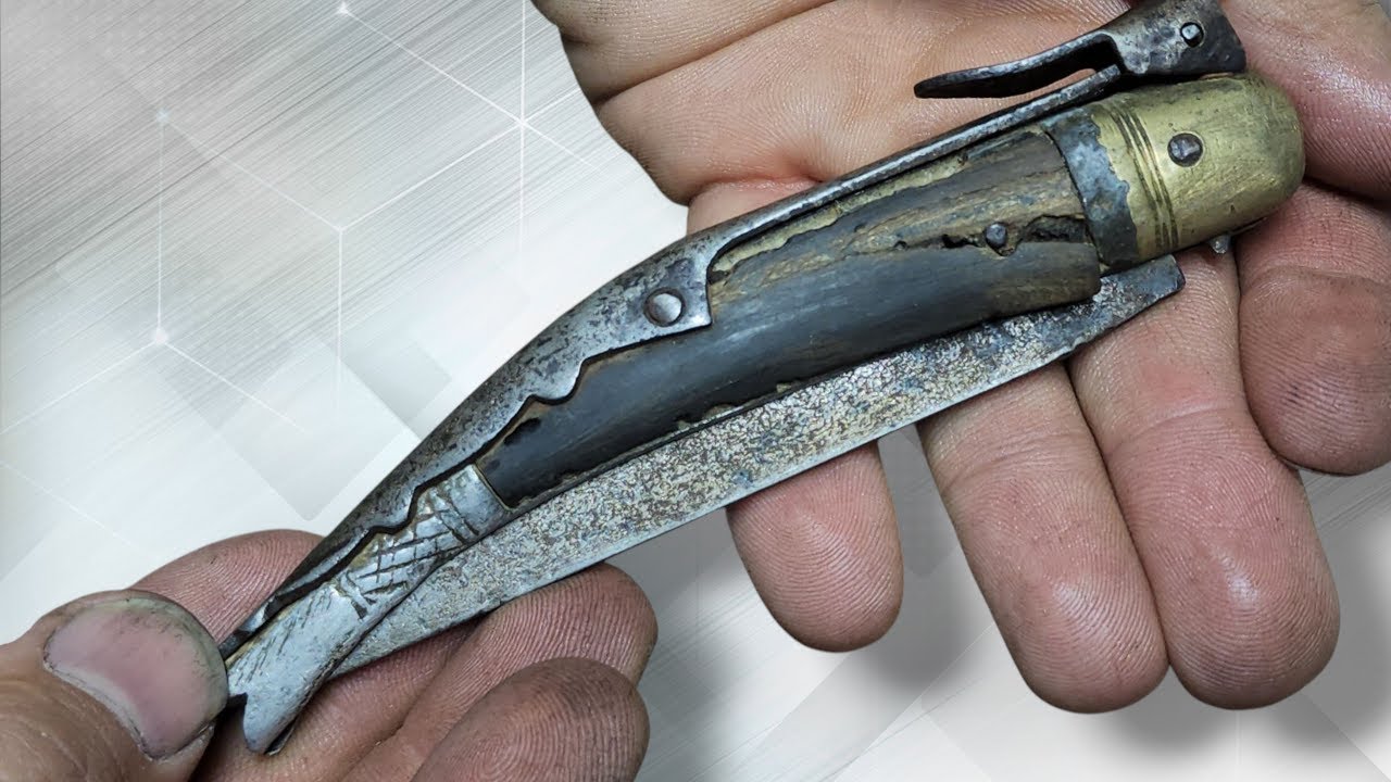 Restoration of a 150 year old knife