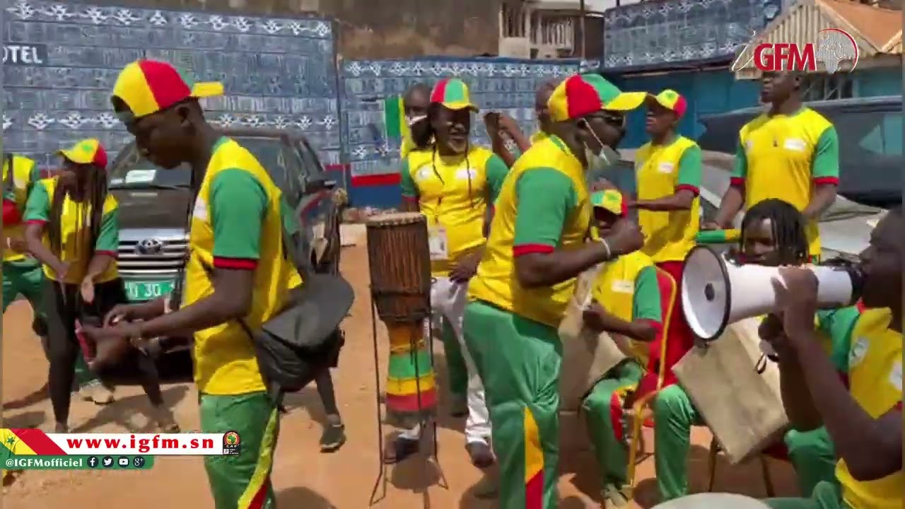 CAN 2021 : le 12e Gaindé en répétition avant le match Malawi-Sénégal