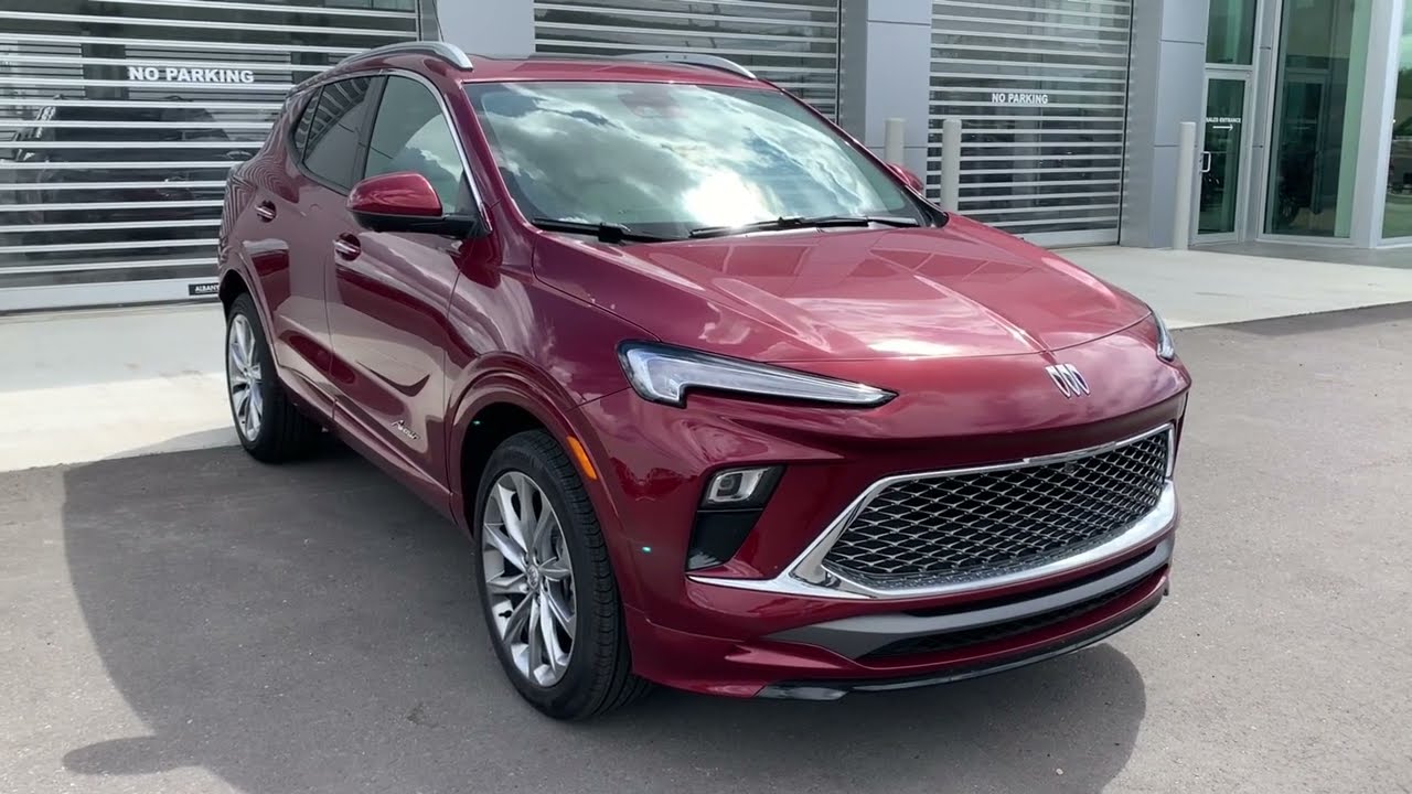 Red 2025 Buick Encore GX Avenir Calgary AB Wolfe Auto Group | Stock Number: 4A033155