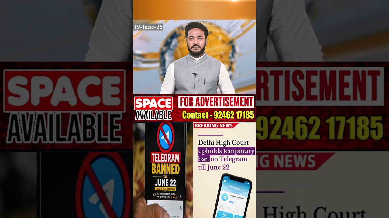 Delhi High Court upholds Centre's Telegram suspension ahead of NEET UG 2026 re exam, says restrictio