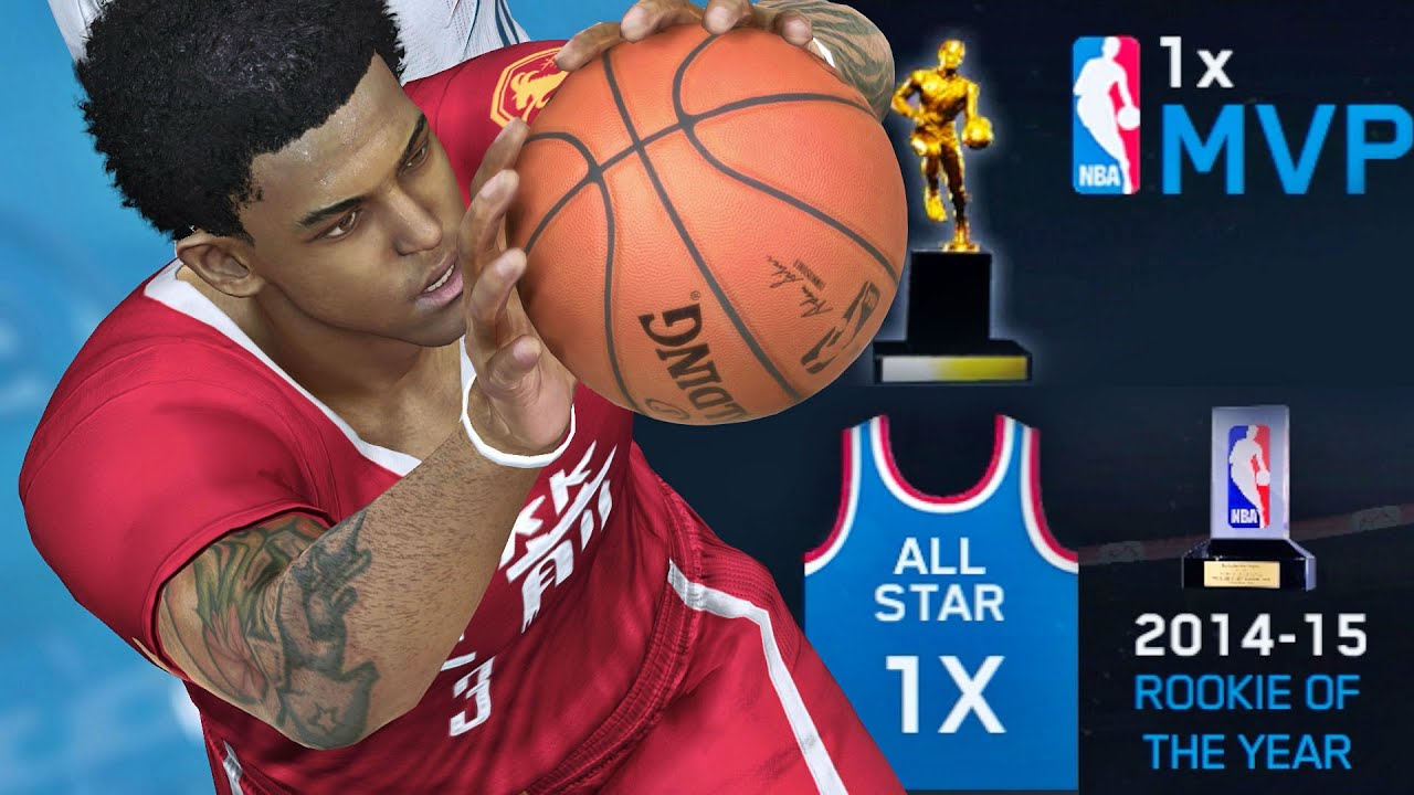 NBA LIVE 15 Rising Star - Season MVP & Rookie Of The Year Award!!!