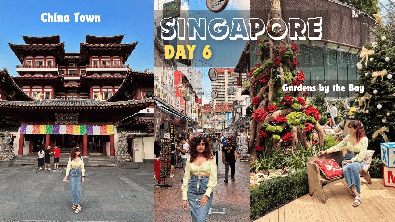 Last Day in Singapore - China Town, Gardens by the Bay