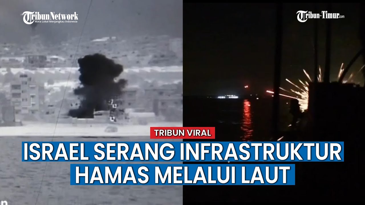 Merinding, Tentara Israel Serang Infrastruktur Hamas Melalui Laut usai Pertahananya Nyaris Dibobol