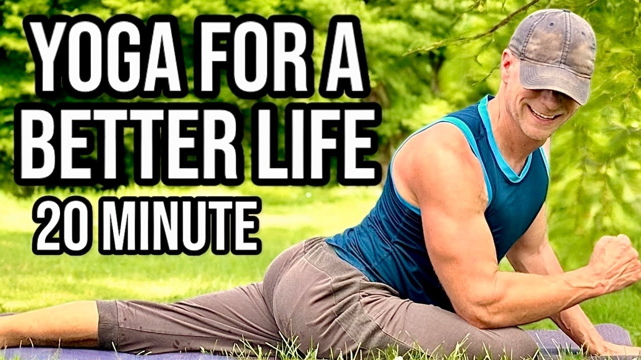 20 Min Yoga for a Better Life - Feel Good Morning Yoga Stretch