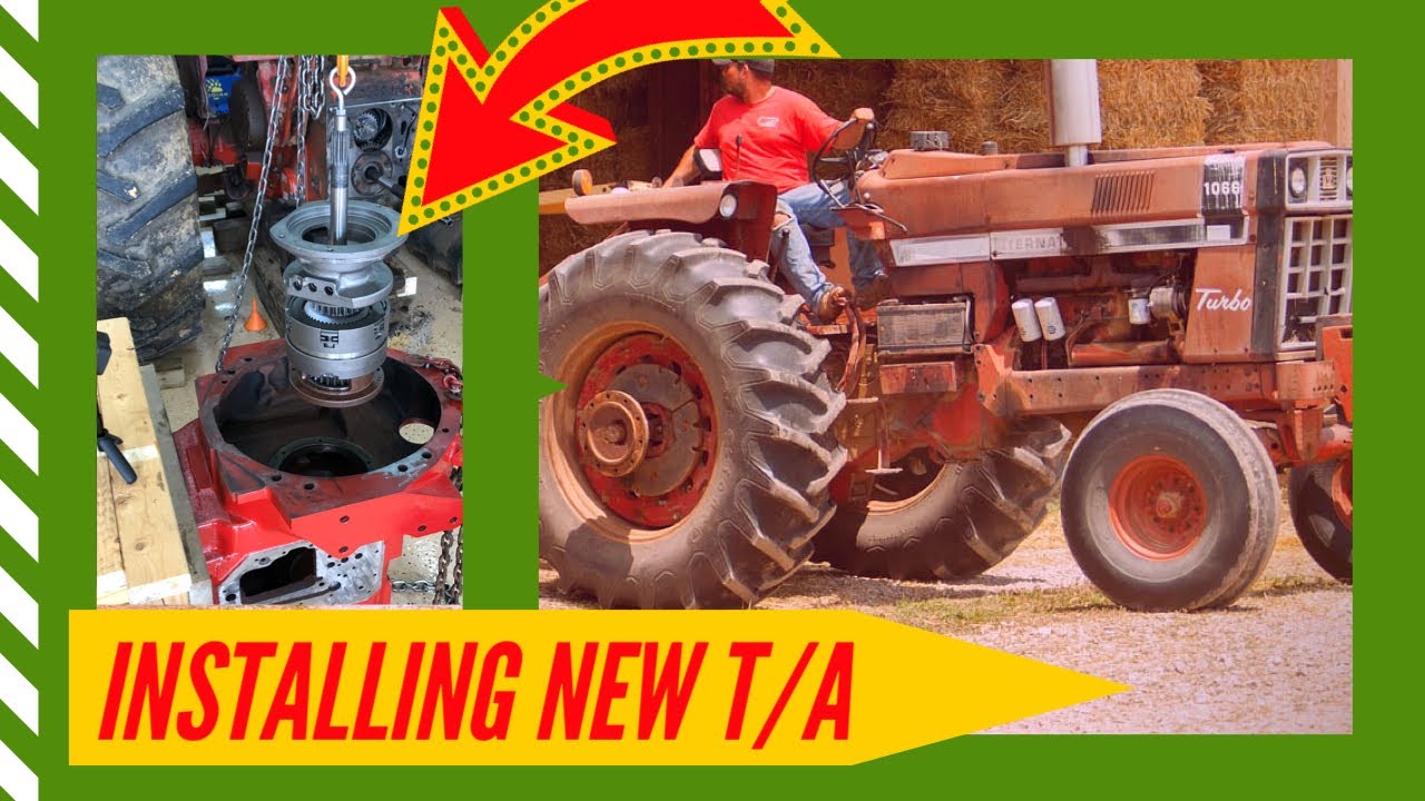 IH 1066 — Часть 6 — Установка нового усилителя крутящего момента Hy-Capacity — International 1066...