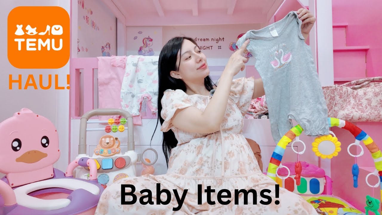 Temu Haul! Quality But Affordable Baby Items!! 