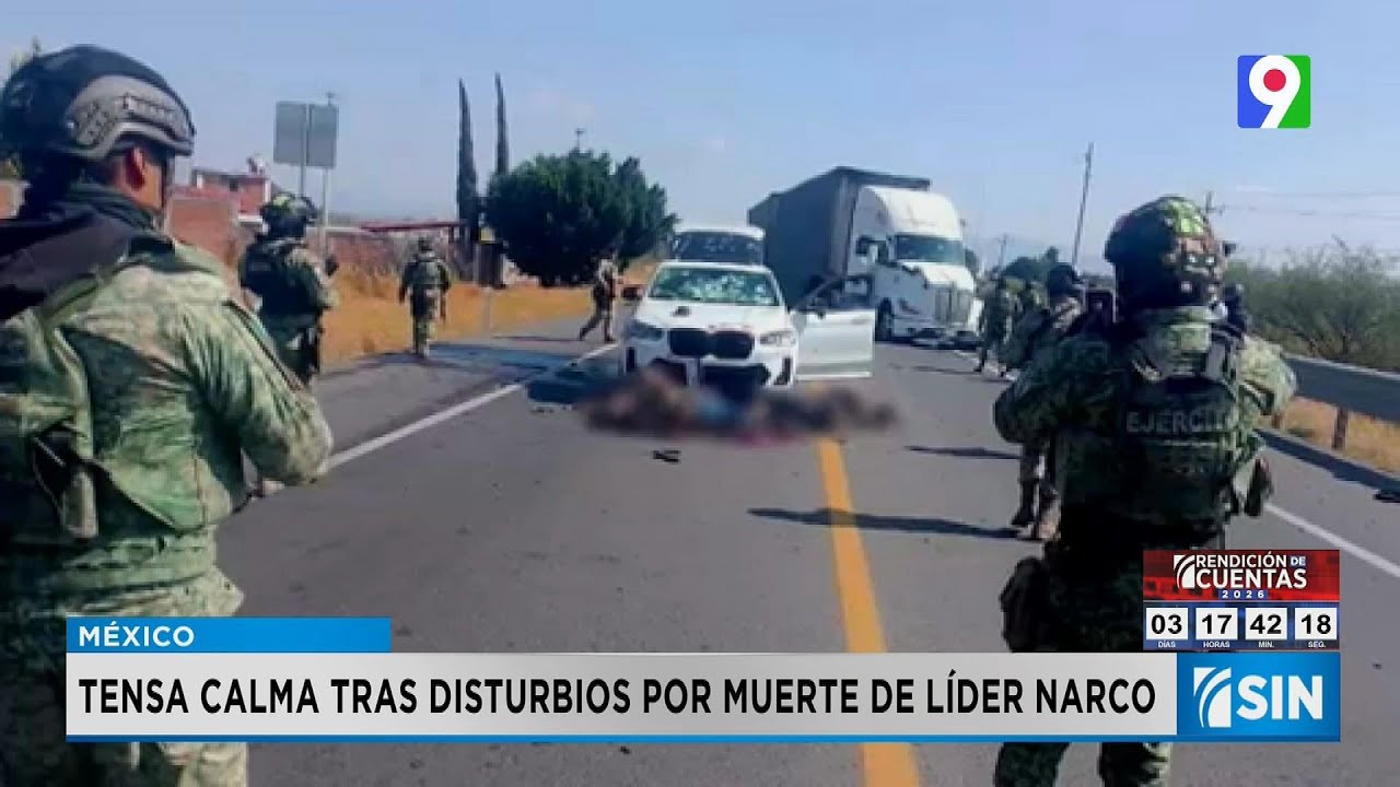 Leve tensión en México tras Operativo en contra 